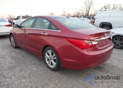 2012 Hyundai Sonata Limited from USA, damaged, VIN 5NPEC4AC4CH357928
